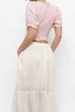 Load image into Gallery viewer, WILFRED x Pink Organic Cotton Cropped Top (XS-M)