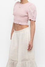 Load image into Gallery viewer, WILFRED x Pink Organic Cotton Cropped Top (XS-M)