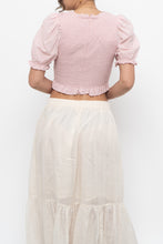 Load image into Gallery viewer, WILFRED x Pink Organic Cotton Cropped Top (XS-M)
