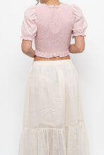 Load image into Gallery viewer, WILFRED x Pink Organic Cotton Cropped Top (XS-M)