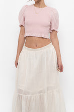 Load image into Gallery viewer, WILFRED x Pink Organic Cotton Cropped Top (XS-M)
