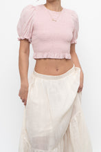 Load image into Gallery viewer, WILFRED x Pink Organic Cotton Cropped Top (XS-M)