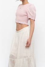 Load image into Gallery viewer, WILFRED x Pink Organic Cotton Cropped Top (XS-M)