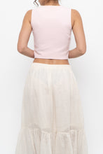 Load image into Gallery viewer, AUTRES FILLES x Baby Pink Cropped Vest (S, M)