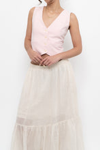 Load image into Gallery viewer, AUTRES FILLES x Baby Pink Cropped Vest (S, M)