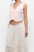 Load image into Gallery viewer, AUTRES FILLES x Baby Pink Cropped Vest (S, M)