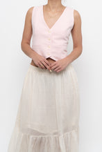 Load image into Gallery viewer, AUTRES FILLES x Baby Pink Cropped Vest (S, M)