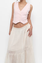 Load image into Gallery viewer, AUTRES FILLES x Baby Pink Cropped Vest (S, M)