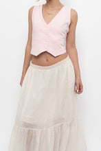 Load image into Gallery viewer, AUTRES FILLES x Baby Pink Cropped Vest (S, M)