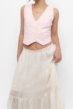 Load image into Gallery viewer, AUTRES FILLES x Baby Pink Cropped Vest (S, M)