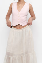 Load image into Gallery viewer, AUTRES FILLES x Baby Pink Cropped Vest (S, M)