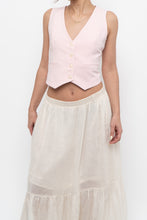 Load image into Gallery viewer, AUTRES FILLES x Baby Pink Cropped Vest (S, M)