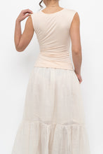 Load image into Gallery viewer, LOVERS &amp; FRIENDS x Nude Pink Cinched Tank (S)