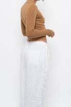Load image into Gallery viewer, ZARA x Tan Long Sleeve Top (XS, S)