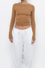 Load image into Gallery viewer, ZARA x Tan Long Sleeve Top (XS, S)