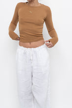 Load image into Gallery viewer, ZARA x Tan Long Sleeve Top (XS, S)