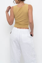 Load image into Gallery viewer, Vintage x Yellow Deadstock Mesh Layered Tank (M)