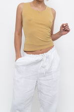 Load image into Gallery viewer, Vintage x Yellow Deadstock Mesh Layered Tank (M)