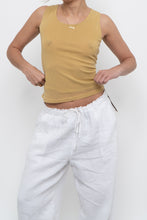 Load image into Gallery viewer, Vintage x Yellow Deadstock Mesh Layered Tank (M)