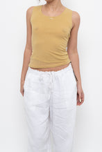 Load image into Gallery viewer, Vintage x Yellow Deadstock Mesh Layered Tank (M)