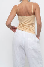 Load image into Gallery viewer, Vintage x SMART SET Yellow Lace Tank (M)