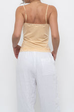 Load image into Gallery viewer, Vintage x SMART SET Yellow Lace Tank (M)
