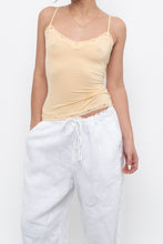 Load image into Gallery viewer, Vintage x SMART SET Yellow Lace Tank (M)