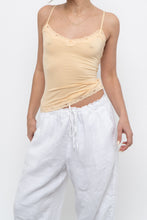 Load image into Gallery viewer, Vintage x SMART SET Yellow Lace Tank (M)