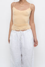 Load image into Gallery viewer, Vintage x SMART SET Yellow Lace Tank (M)