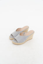 Load image into Gallery viewer, Vintage x STUART WEITZMAN Pale Blue Suede Beige Wedges (7)