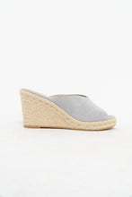 Load image into Gallery viewer, Vintage x STUART WEITZMAN Pale Blue Suede Beige Wedges (7)