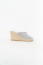 Load image into Gallery viewer, Vintage x STUART WEITZMAN Pale Blue Suede Beige Wedges (7)