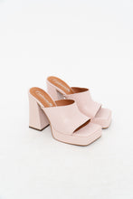 Load image into Gallery viewer, L'INTERVALLE x Made in Spain x Pink Leather Platform Heels (7-8)