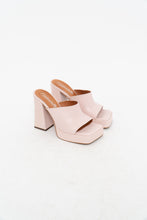 Load image into Gallery viewer, L'INTERVALLE x Made in Spain x Pink Leather Platform Heels (7-8)