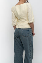 Load image into Gallery viewer, WILFRED x Butter Yellow Linen Top (L)