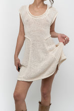 Load image into Gallery viewer, Vintage x Made in Thailand x Cream Cotton Knit Dress (S-L)