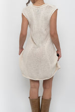 Load image into Gallery viewer, Vintage x Made in Thailand x Cream Cotton Knit Dress (S-L)