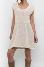 Load image into Gallery viewer, Vintage x Made in Thailand x Cream Cotton Knit Dress (S-L)