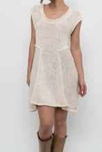 Load image into Gallery viewer, Vintage x Made in Thailand x Cream Cotton Knit Dress (S-L)