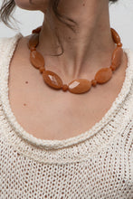 Load image into Gallery viewer, Vintage x RALPH LAUREN Orange Beaded Necklace