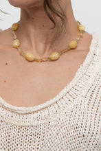 Load image into Gallery viewer, Vintage x Yellow, Green Beaded Necklace