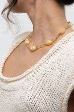 Load image into Gallery viewer, Vintage x Yellow, Green Beaded Necklace
