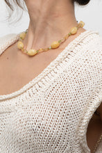 Load image into Gallery viewer, Vintage x Yellow, Green Beaded Necklace