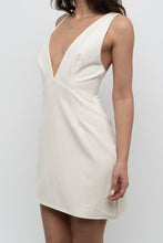 Load image into Gallery viewer, NDB x Cream Assymetric Mini Dress (S, M)