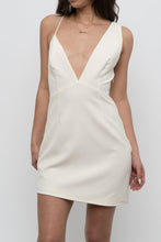 Load image into Gallery viewer, NDB x Cream Assymetric Mini Dress (S, M)