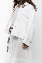 Load image into Gallery viewer, THURSDAY ISLAND x White Denim Jacket (XS-L)