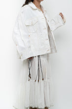 Load image into Gallery viewer, THURSDAY ISLAND x White Denim Jacket (XS-L)