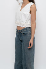 Load image into Gallery viewer, DEREK LAM CROSBY x Cream Cotton Crop (S)
