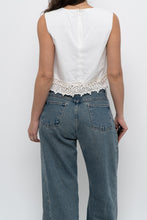 Load image into Gallery viewer, DEREK LAM CROSBY x Cream Cotton Crop (S)