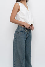 Load image into Gallery viewer, DEREK LAM CROSBY x Cream Cotton Crop (S)